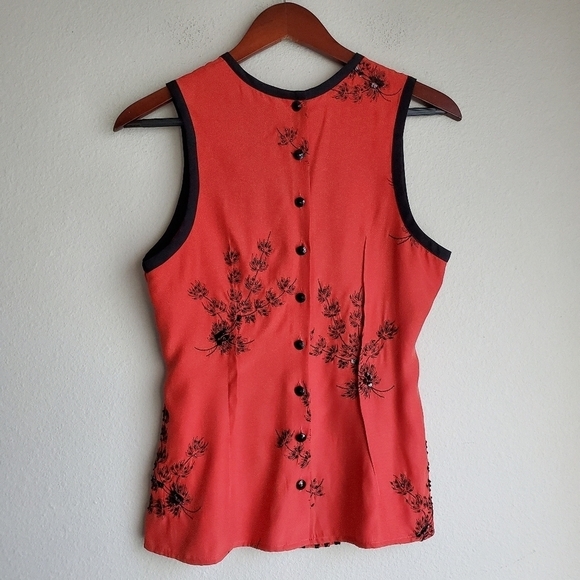 Tracy Reese New York Silk Top size M NWT - Picture 2 of 5